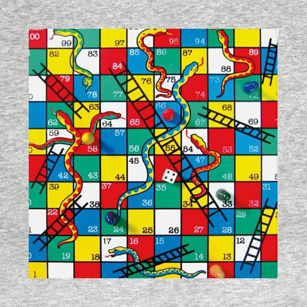 Snakes and Ladders 86 by daghlashassan